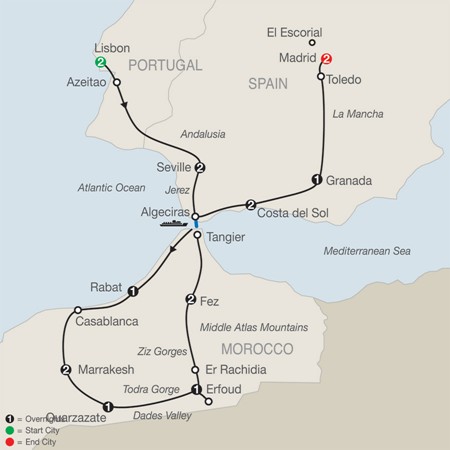 Globus Tours Of Spain Portugal And Morocco Globus Tours Of Spain Portugal And Morocco