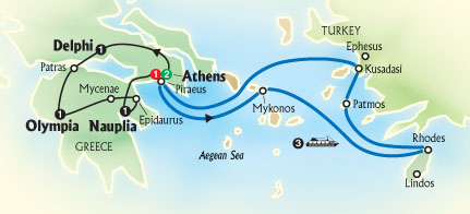 Aegean Discovery Cruise Tour by Globus Tours