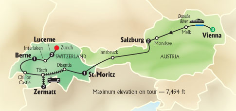 The Best of Austria and Switzerland by Globus Tours