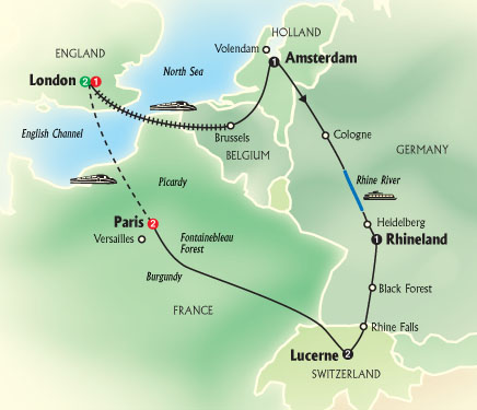 European Sampler by Globus Tours