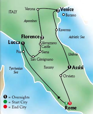 Italian Treasures by Globus Tours