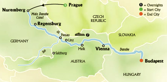 The Legendary Danube by Globus Tours
