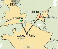 London, Paris and Amsterdam by Globus Tours
