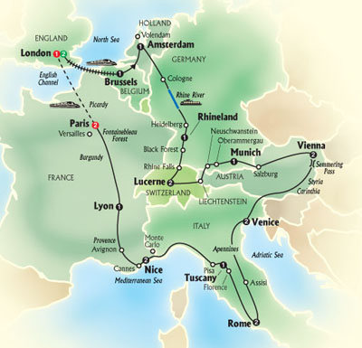 Traditional Grand European by Globus Tours