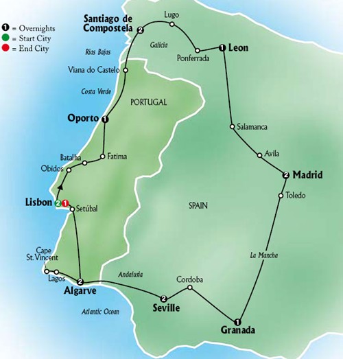 Highlights of Portugal and Spain by Globus Tours