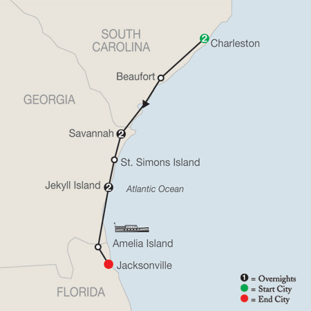 Southern Coastal Journey by Globus Tours
