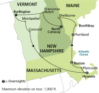 CLICK HERE for New England Charm by Cosmos Tours!