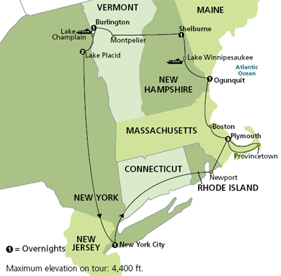 New England Traditions by Cosmos Tours