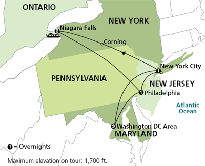Niagara Falls and Washington DC by Cosmos Tours