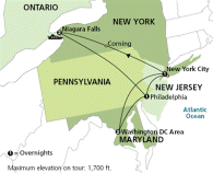 CLICK HERE for Niagara Falls and Washington DC by Cosmos Tours!