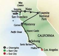 CLICK HERE for California Classics by Globus Tours!