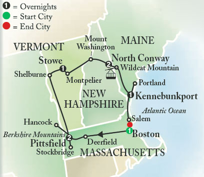 Fall Foliage Getaway by Globus Tours