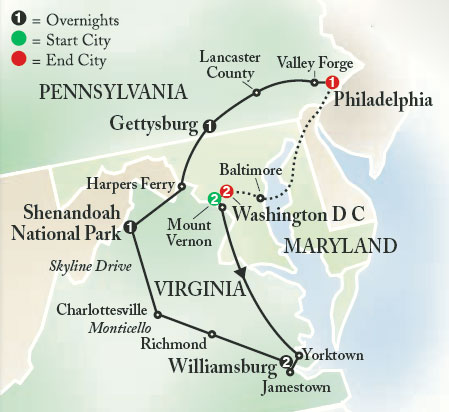 Americas Historic East by Globus Tours