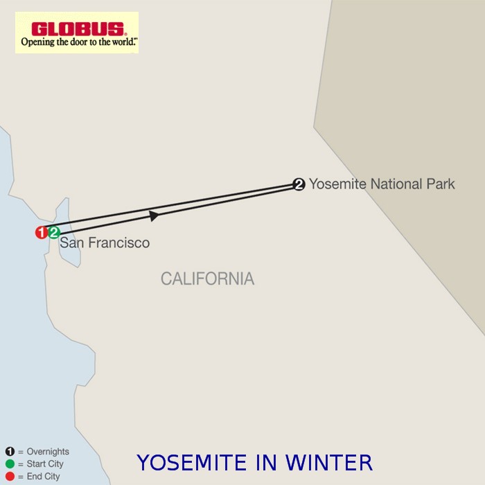 YOSEMITE NATIONAL PARK IN WINTER by Globus Tours