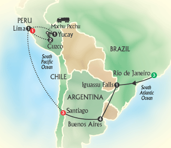 Click Here for Globus SOUTH AMERICAN SAMPLER!