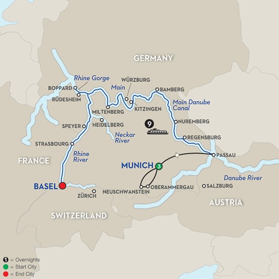 Highlights of Germany - Avalon Waterways Cruises