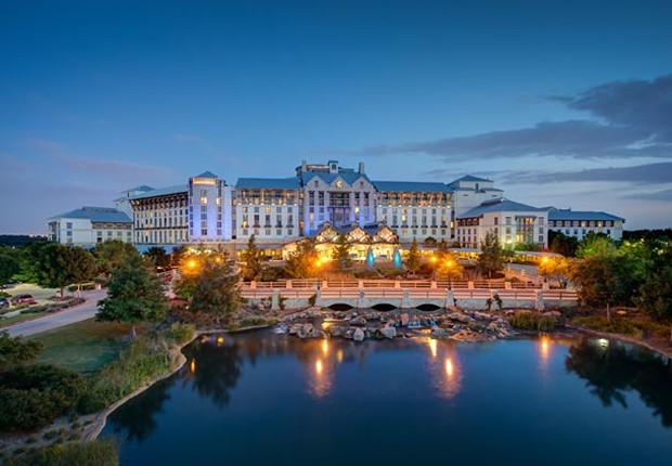 The Gaylord Texan Resort!