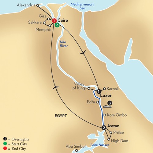 Grand Tour of Egypt by Globus Tours