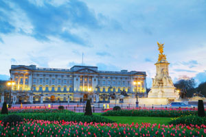 Touring Buckingham Palace